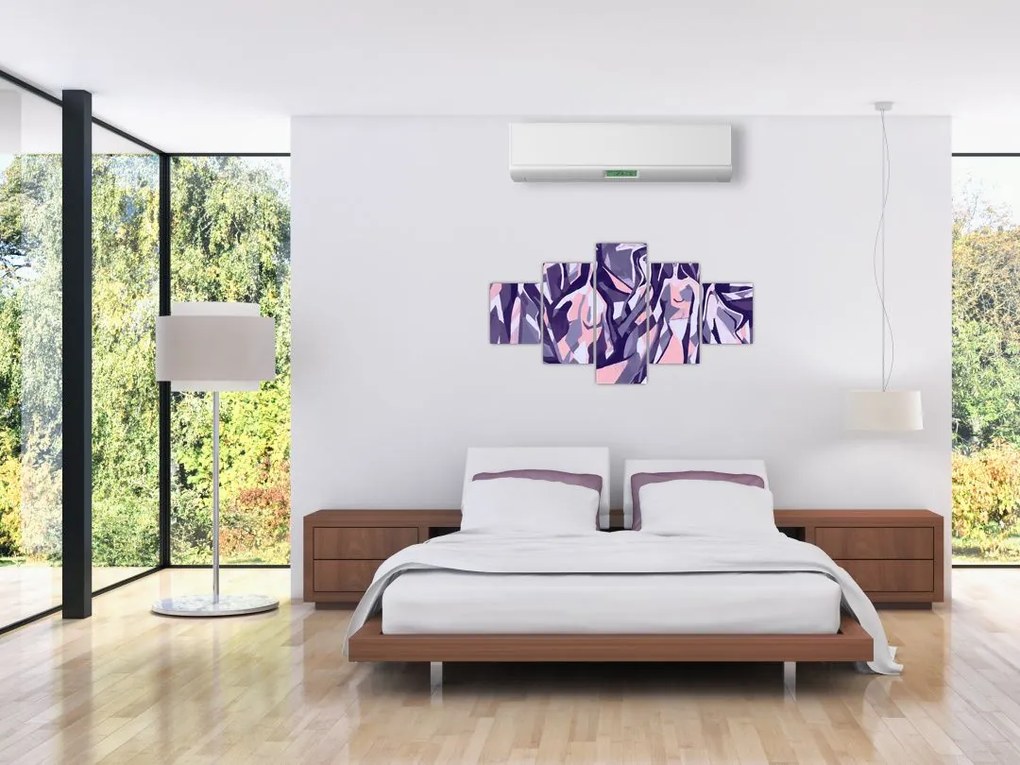 Obraz - Abstrakcyjne kobiety (125x70 cm)