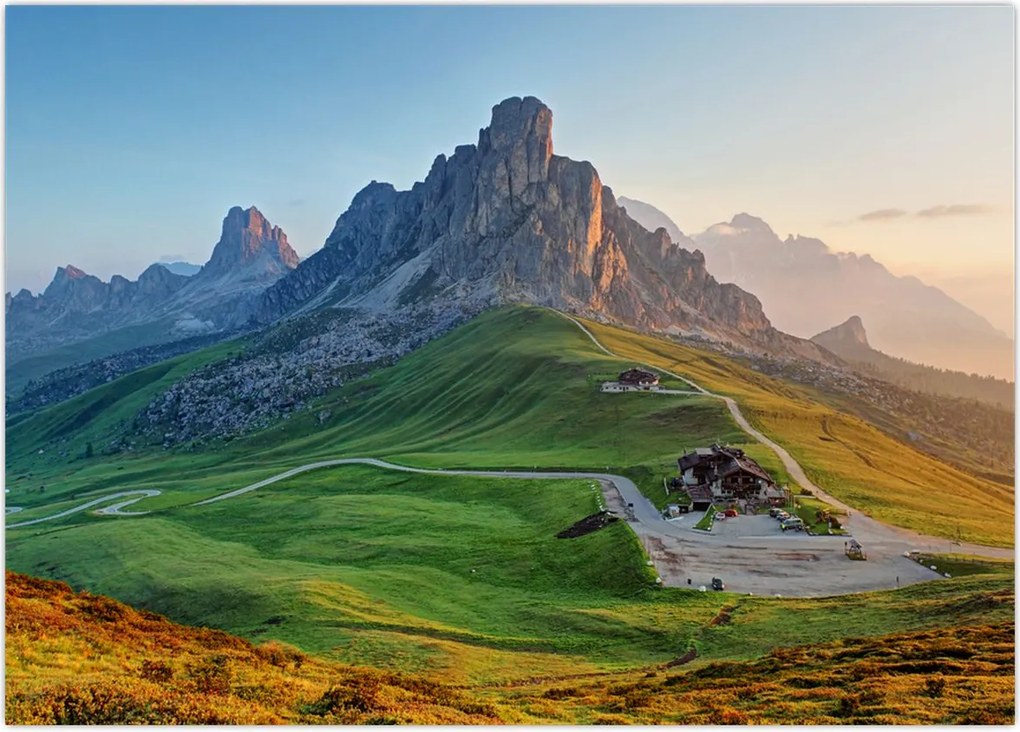 Obraz - Dolomity (70x50 cm)
