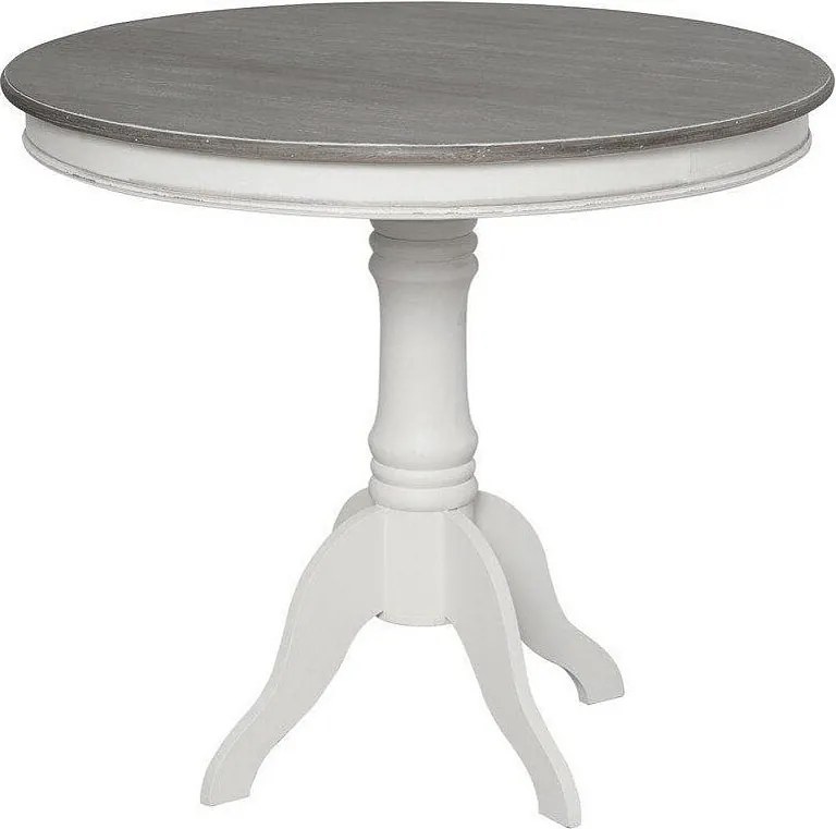 Stół 90x77x90 cm biały Rimini White RIW116