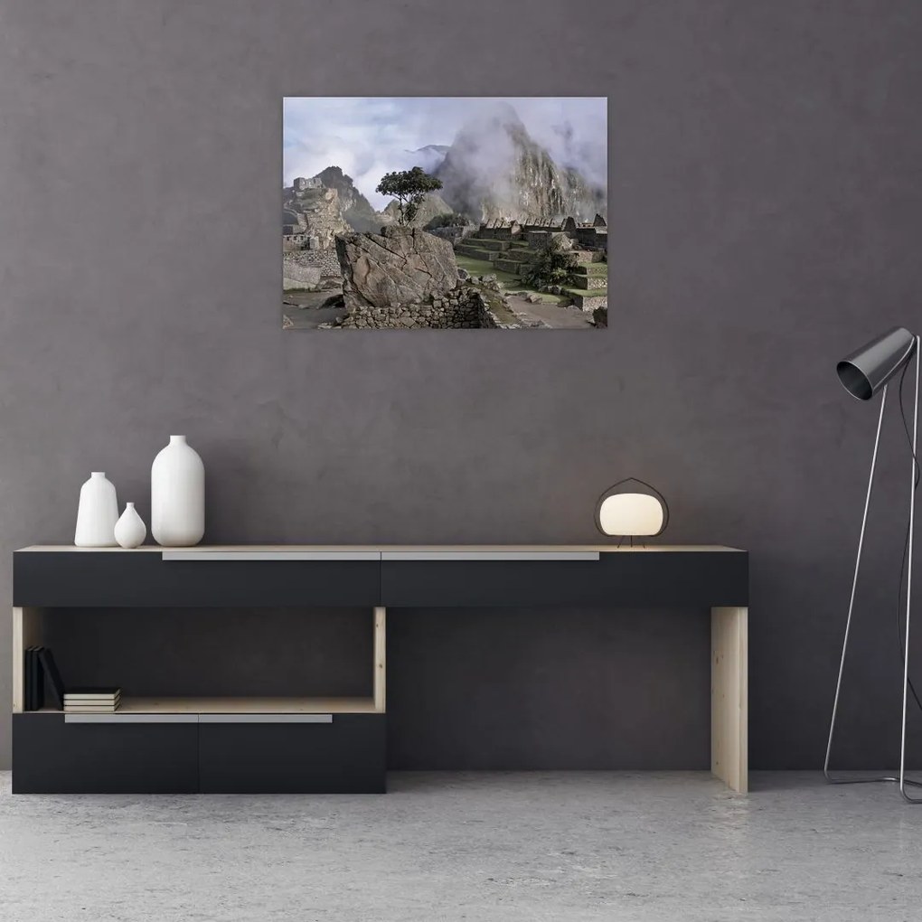 Obraz na szkle - Machu Picchu (70x50 cm)
