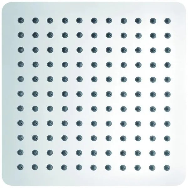Deszczownica XXL ze stali nierdzewnej DPG2007Super płaska - 25 x 25 cm