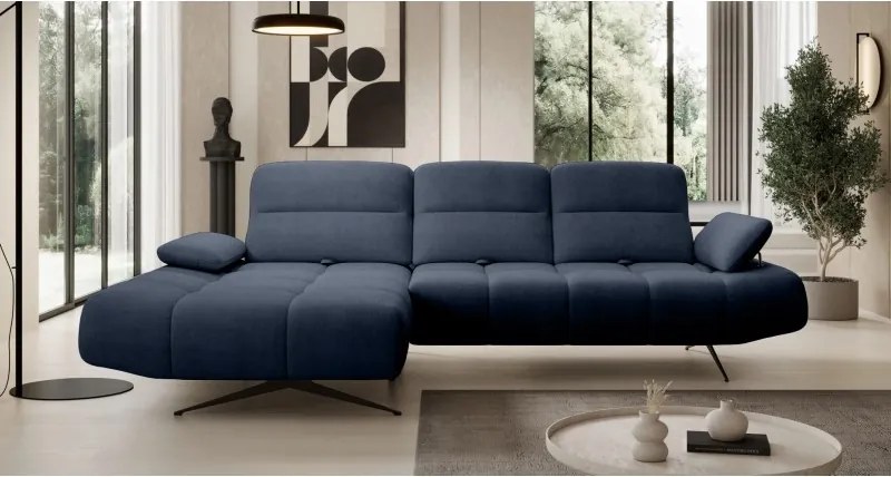 Narożnik FALCAO S układ L Lewostronny z funkcją RELAX w ktaninie AURORA 14 WERSAL