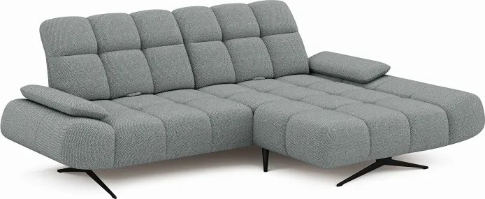 Elegancki narożnik MORENO S z funkcją w tkaninie ARAGON 93 WERSAL