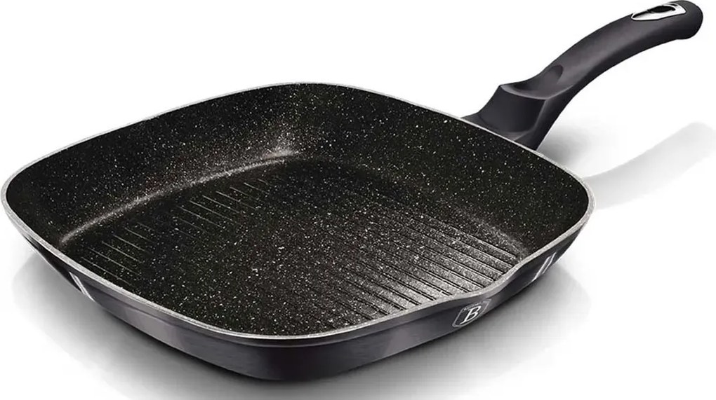 Aluminiowa patelnia grillowa z powłoką granitową H5-M62