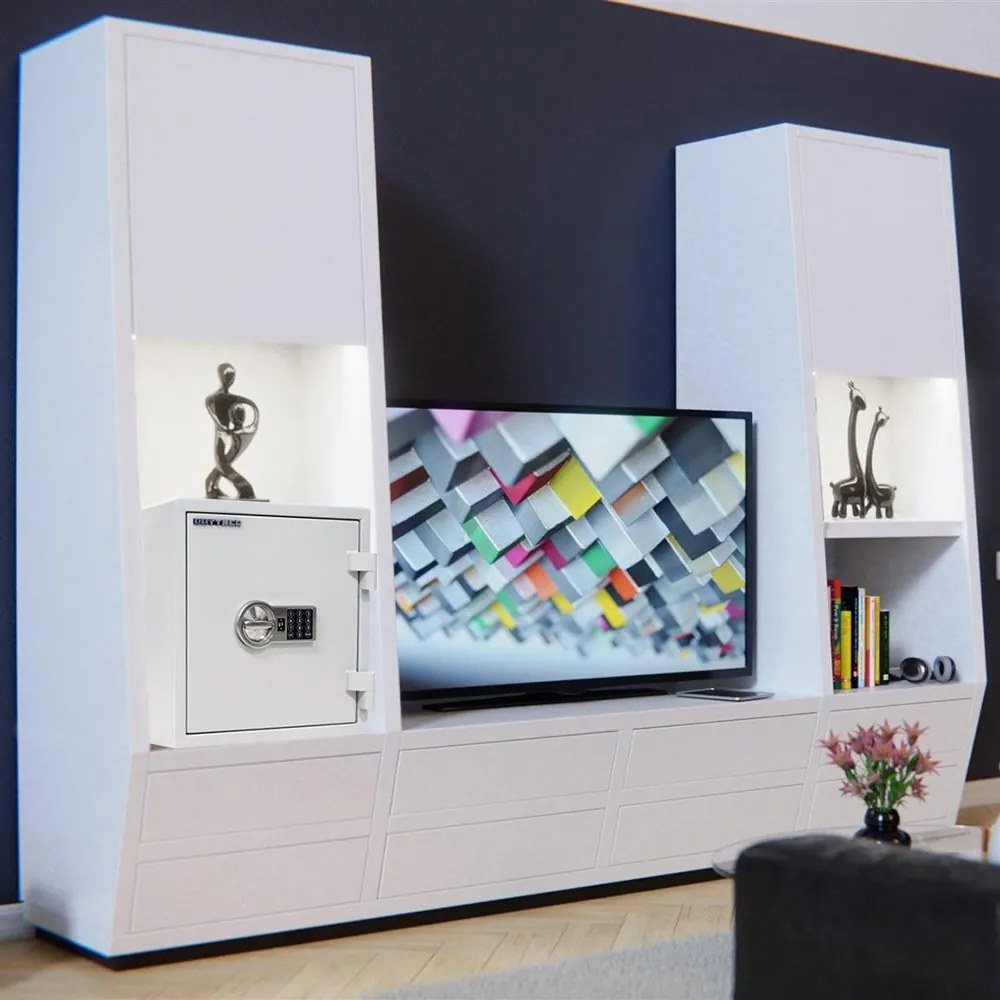 Ognioodporny sejf na dokumenty LFS-30P, FIRE SAFE 40 EL