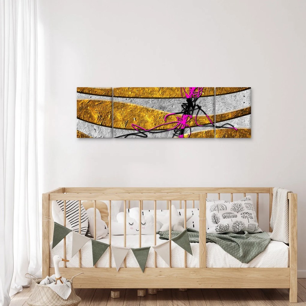 Obraz abstrakcji (170x50 cm)