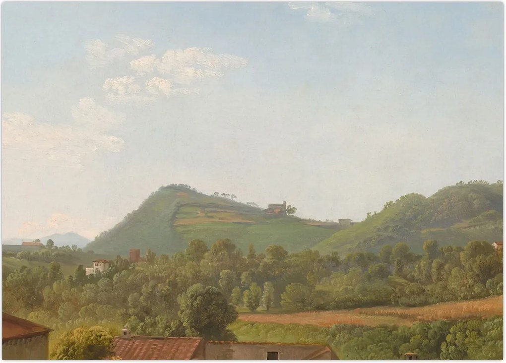 Obraz - Simon Denis,  View Near Naples, reprodukcje (70x50 cm)