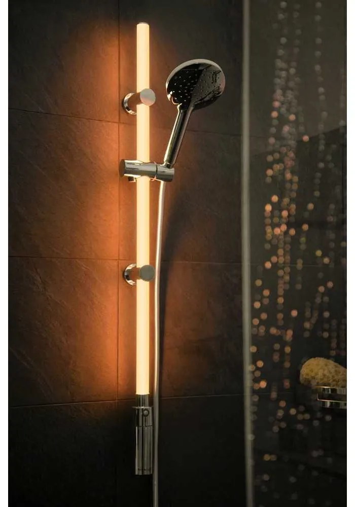 Zestaw prysznicowy w kolorze srebra 94 cm LED – Wenko