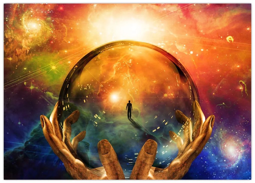 Obraz na szkle - Wróżbiarstwo (70x50 cm)