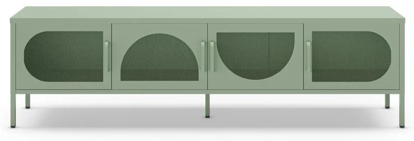 Miętowa szafka pod TV 180x50 cm Tayra – Marckeric