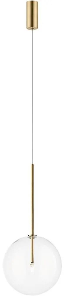 Zuma Line P0606-01B-2GAC - Lampa wisząca na lince MILAN 1xG4/2W/230V złota