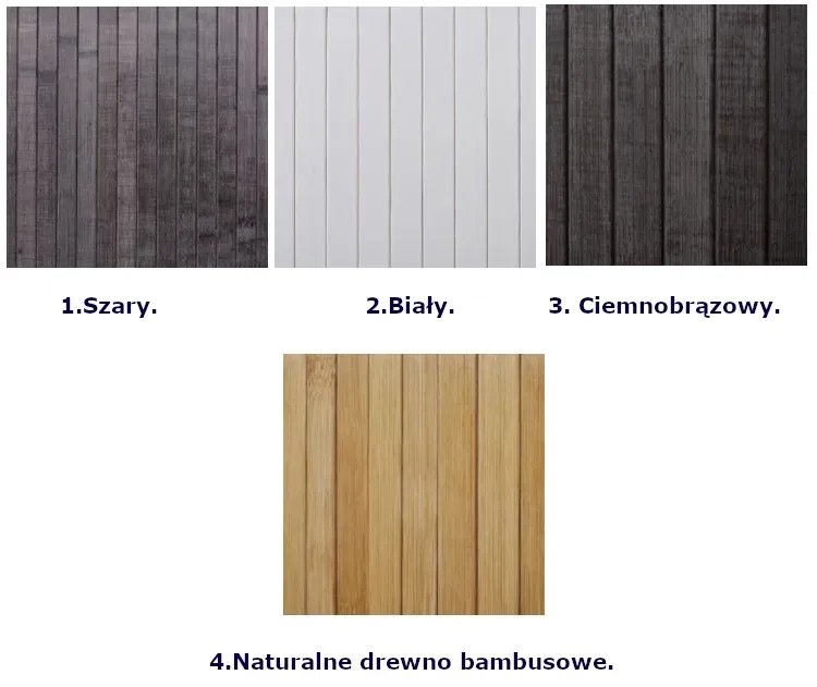 Parawan z naturalnego bambusa M6-F96