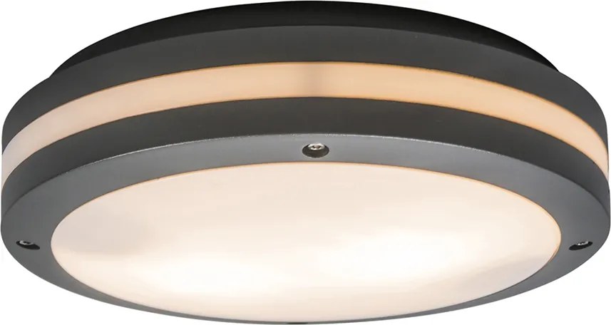 Inteligentna lampa ścienna i sufitowa ciemnoszara w tym WiFi A60 - Glow