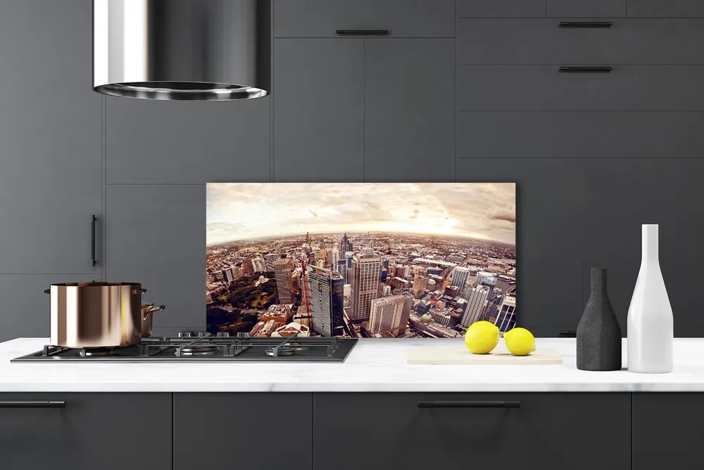 Panel Kuchenny Światła Nocnej Metropolii