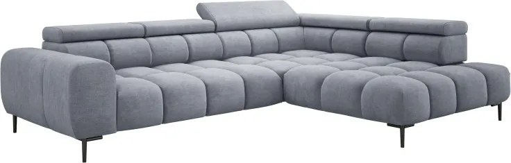 Narożnik PLAZA L Prawostronny w tkaninie CLOUD 82 WERSAL