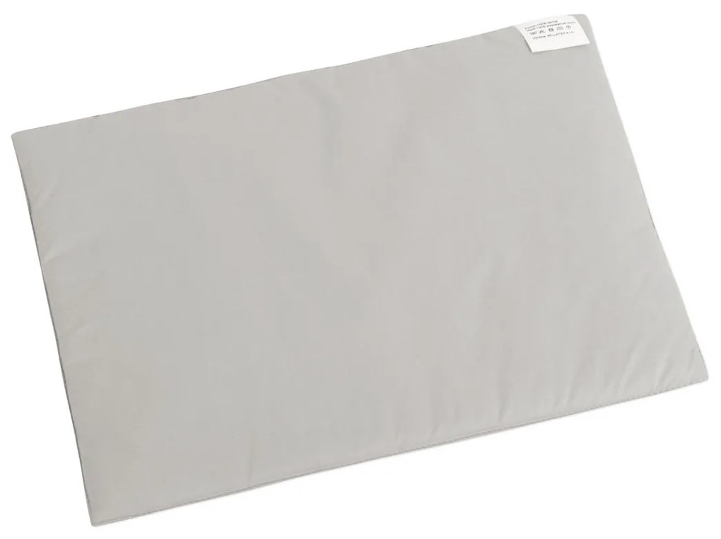 Bellatex Poduszka do łóżeczka dla niemowląt Gwiazdy biały/szary, 43 x 32 cm