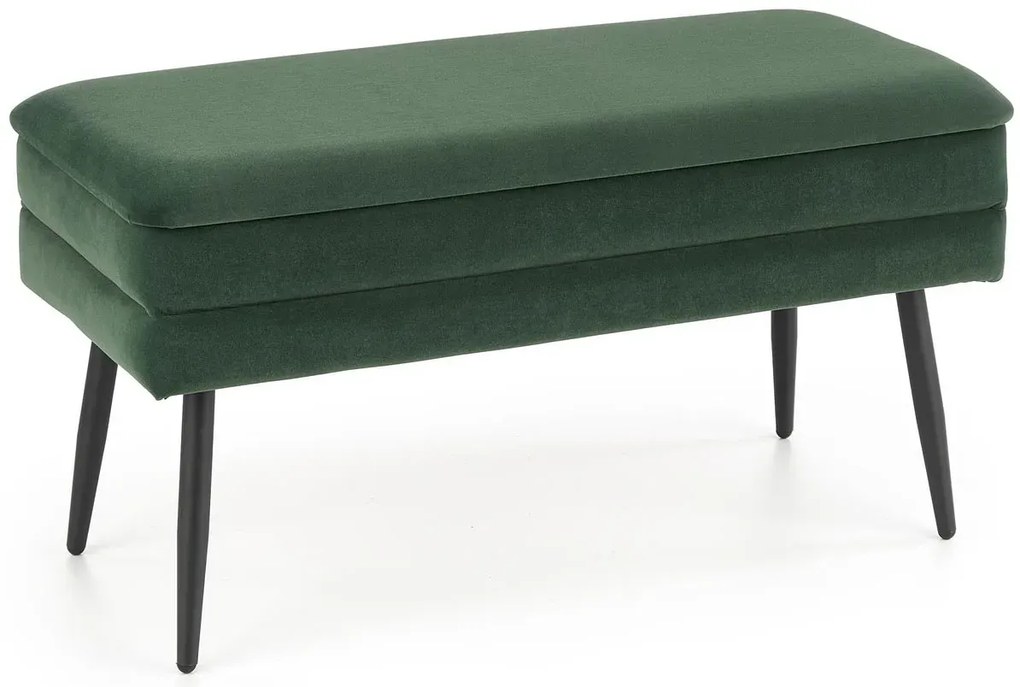 Zielone siedzisko ze schowkiem  Z2-D79