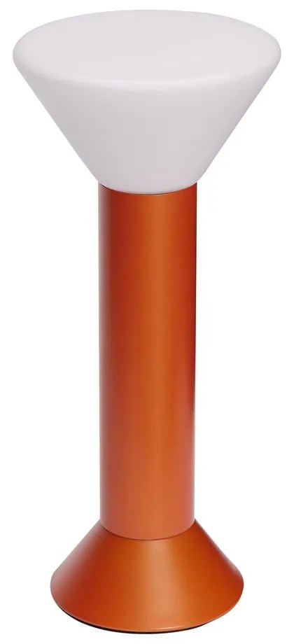 Pomarańczowa lampa stołowa ze ściemniaczem (wysokość 30 cm) Flash – Hübsch