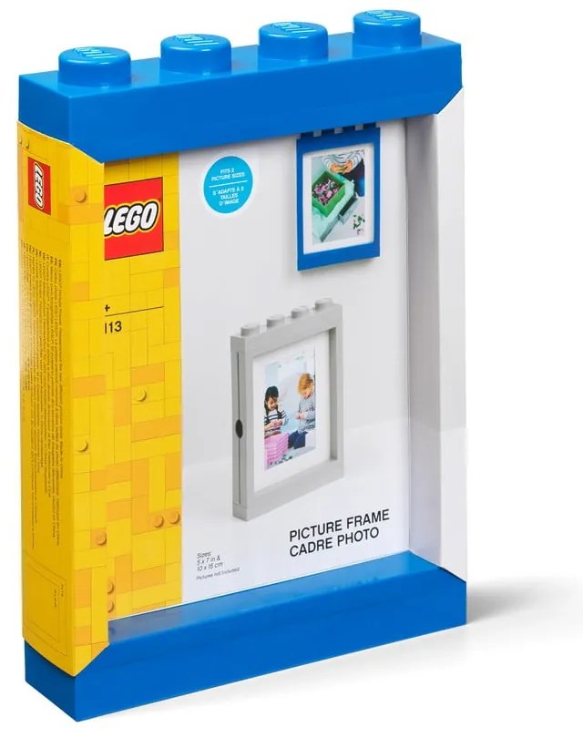 Niebieska ramka na zdjęcie LEGO®, 19,3x26,8 cm