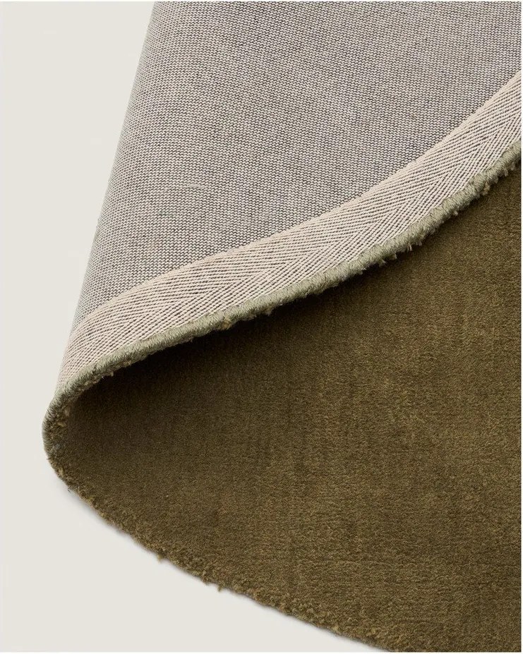 Zielony okrągły dywan ø 200 cm Empuries – Kave Home