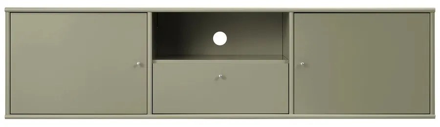 Szafka pod TV w kolorze khaki 161x42x45 cm Mistral – Hammel Furniture