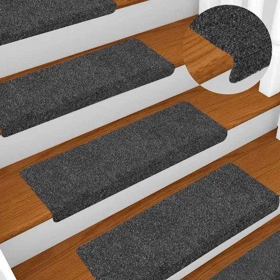 Materiałowe dywaniki na schody 30 sztuk anytracyt F1-D88