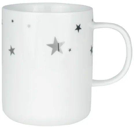 Räder Biały porcelanowy kubek SILVERSTAR