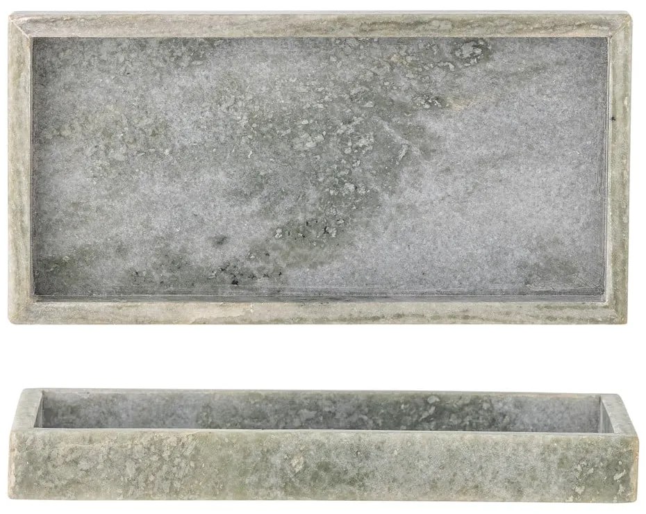 Marmurowa taca dekoracyjna 25,5x12,5 cm Majsa – Bloomingville