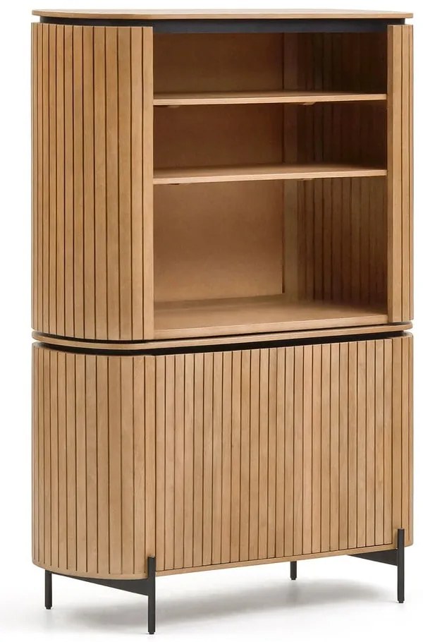 Regał z drewna mango w naturalnym kolorze 120x170 cm Licia − Kave Home