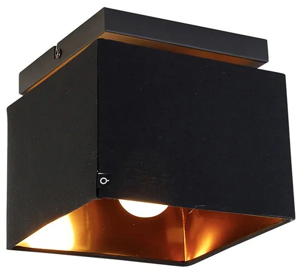 Inteligentna lampa sufitowa czarna ze złotem, w tym Wi-Fi P45 - VT