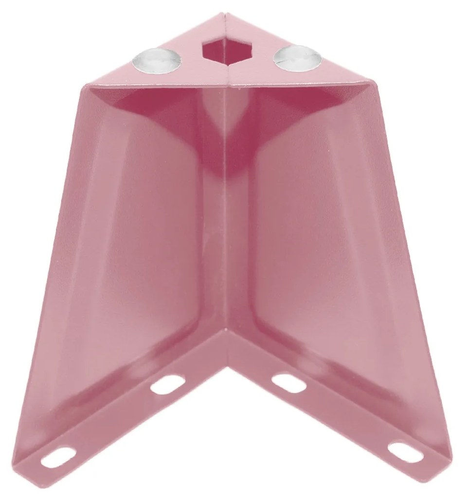 Nóżki do szafy, zestaw 4 szt. pudrowy róż