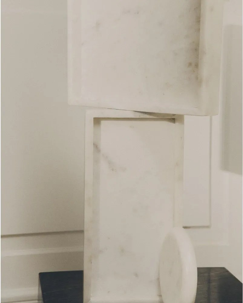 Marmurowa taca dekoracyjna 18x35 cm Serela – Kave Home