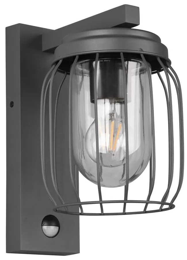 Lampa zewnętrzna z czujnikiem ruchu (wysokość 28 cm) Tuela – Trio