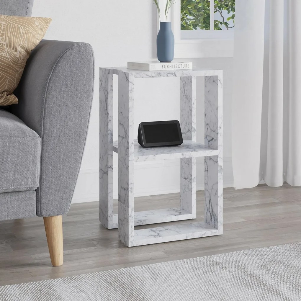 Szafka nocna Lonie Carrara Marble