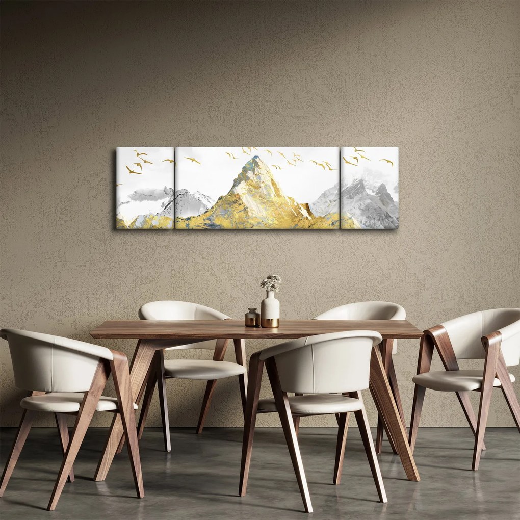 Obraz - Złota góra (170x50 cm)
