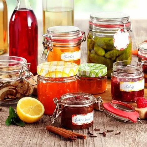 Tescoma Słoiki do przetworów DELLA CASA 0,7 l, 3 szt., 700 ml