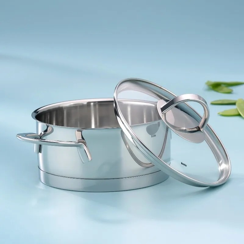 Kela Garnek z pokrywką szklaną CAILIN 2,5 l