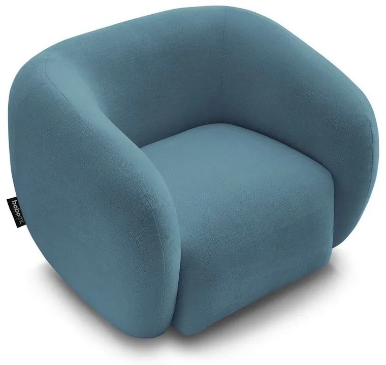 Niebieski fotel Celine – Bobochic Paris
