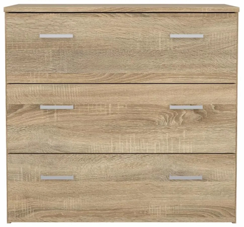 Komoda GARBO 3, dąb sonoma