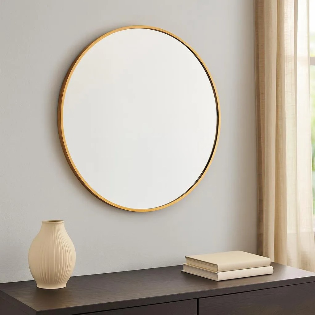 Okrągłe lustro na ścianę SORO, Ø 60 cm