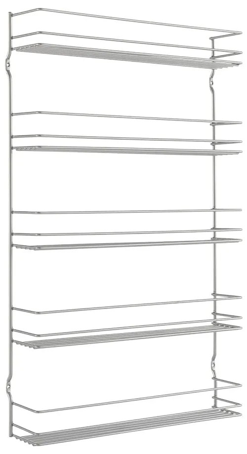 Stalowy ścienny organizer na przyprawy Pepito – Metaltex