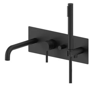 Paffoni - Zestaw wannowy LIGHT czarny