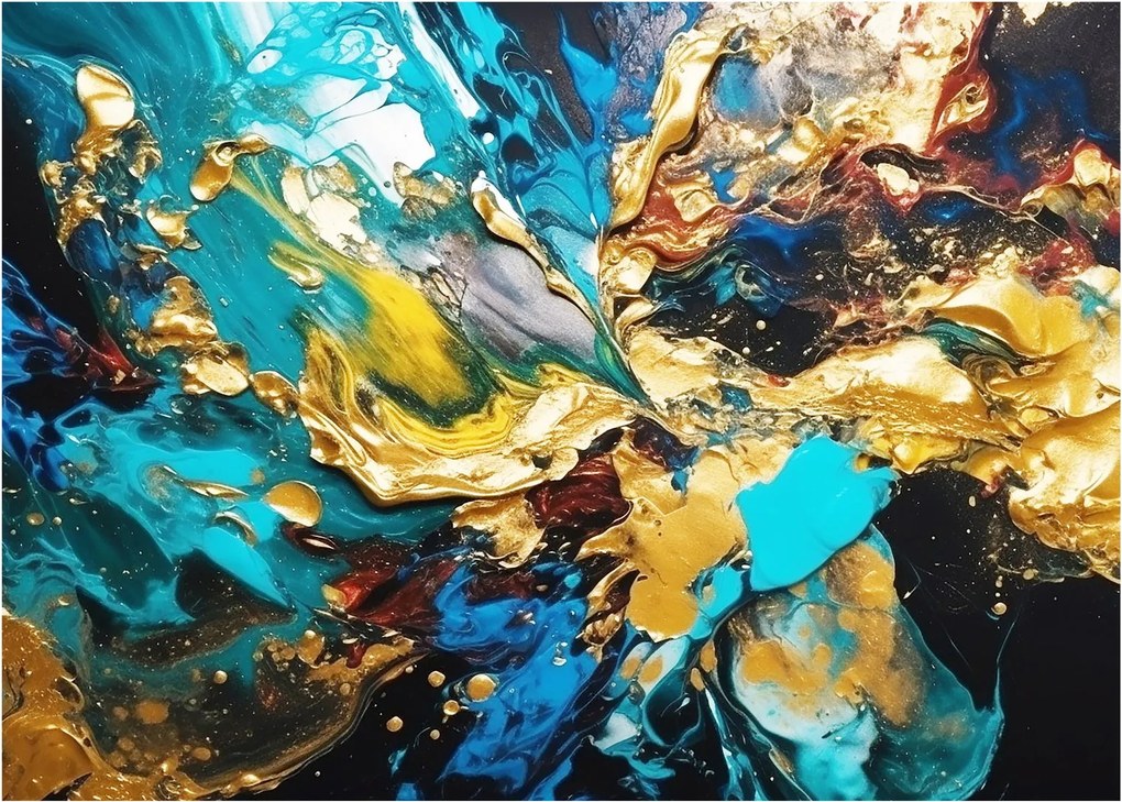 Obraz na szkle - Teksturowany obraz olejny (70x50 cm)