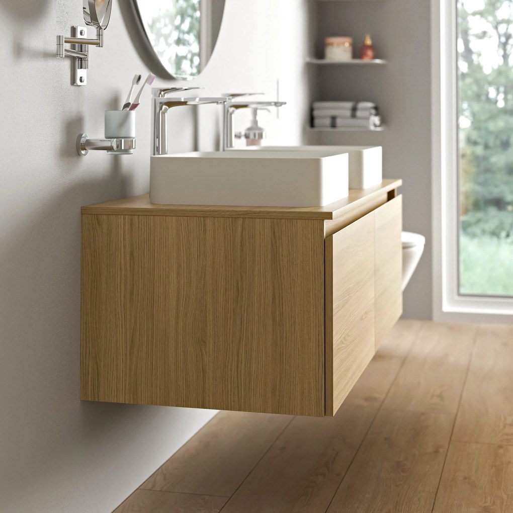 Duravit Vellora szafka pod umywalkę 120 cmWisząca - z 2 wysuwanymi szufladami