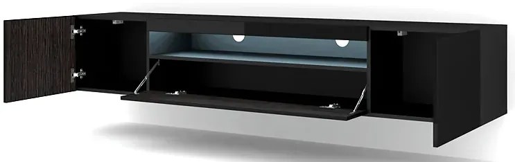 Szafka Pod Czarny Tv Wisząca Lub Stojąca Połysk L5-H89