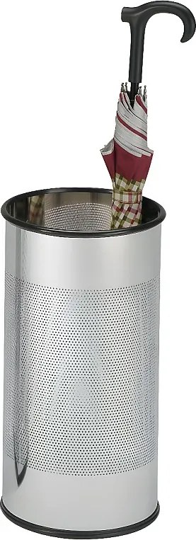 Kosz na parasole - metal chromowany - KAREL