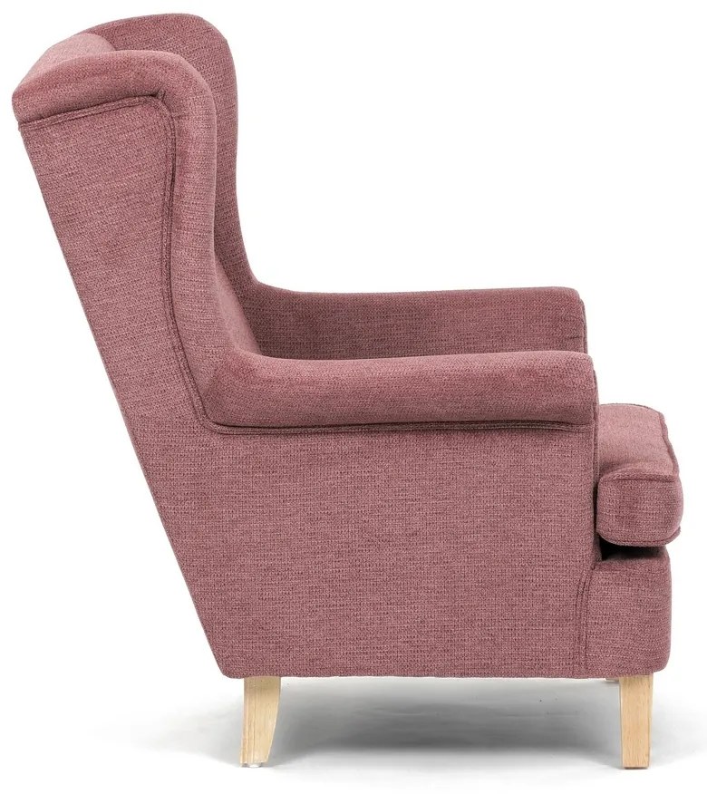 Fotel na uszach PINK2, różowy