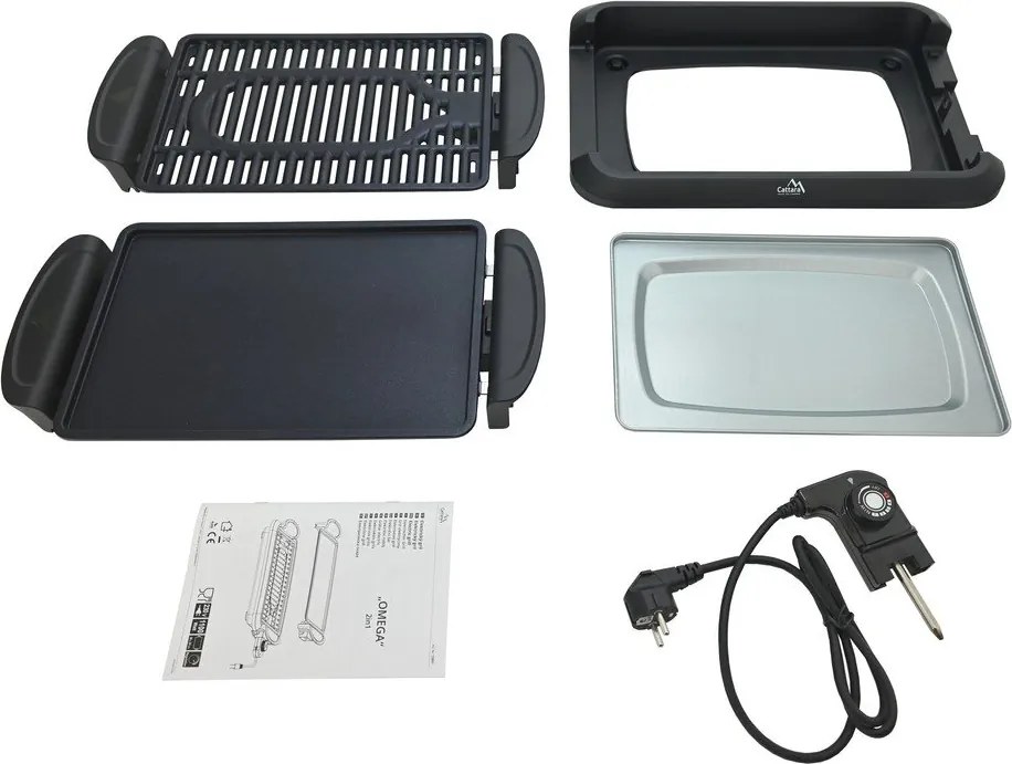 Grill stołowy Omega 2v1 – Cattara