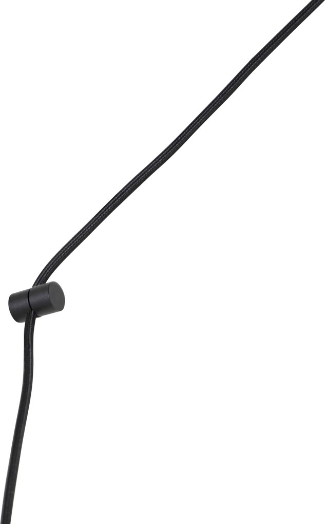 Designerska lampa wisząca czarna z wtyczką - Cavalux