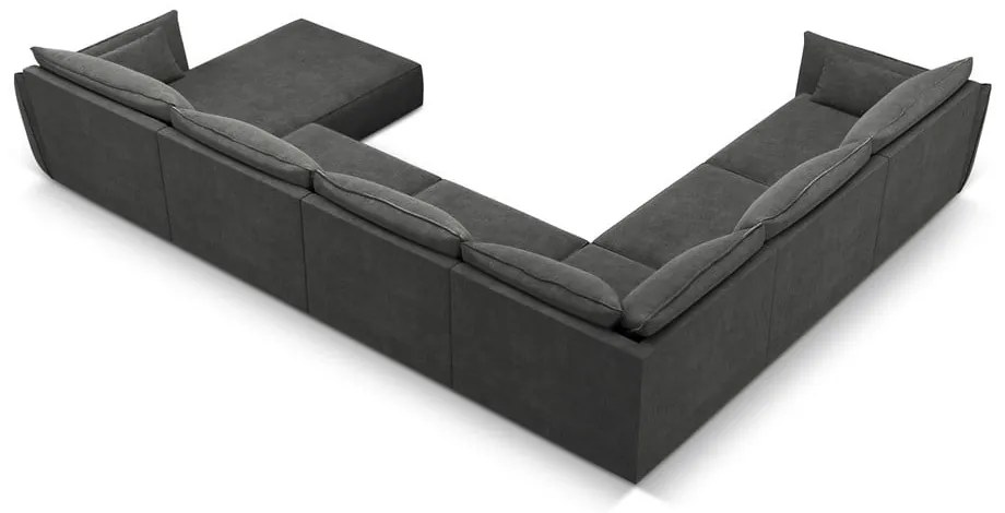 Szary narożnik (lewostronny) Vanda – Mazzini Sofas